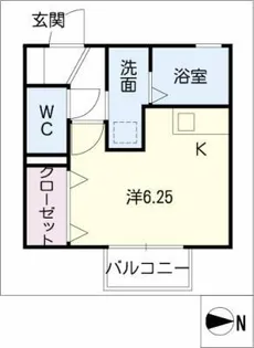 コスモ【2階】の間取り