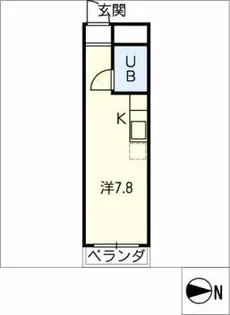 メゾン車道【3階】の間取り
