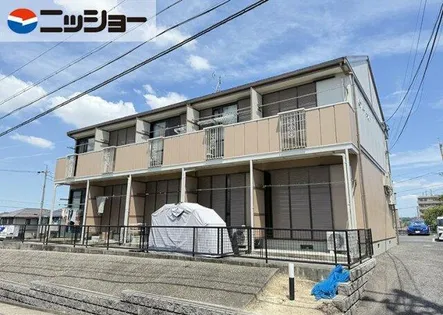 αアパートメント【2階】の外観