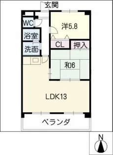 エクセル天王【3階】の間取り