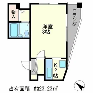 クレール岡崎【3階】の間取り