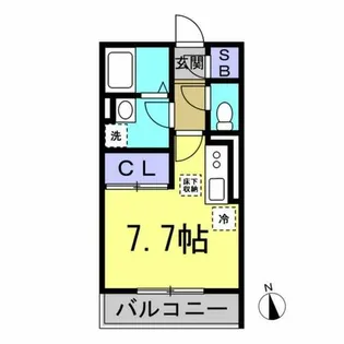パトリア【2階】の間取り