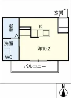 ミッドテラス【3階】の間取り