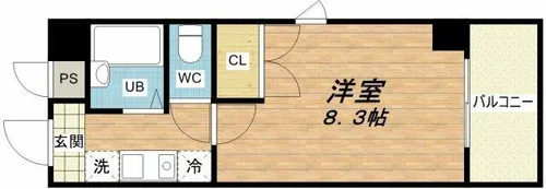 メゾン・ルヴェ・ソレイユ【2階】の間取り