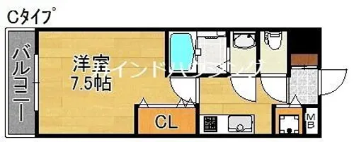 Luxe我孫子【11階】の間取り