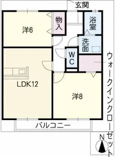 リヴェール【2階】の間取り