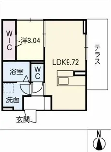 エスペランサ旭 A棟【1階】の間取り