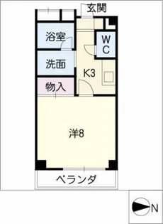 ANNEX UEDA【3階】の間取り