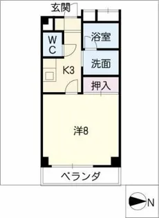 ANNEX UEDA【3階】の間取り