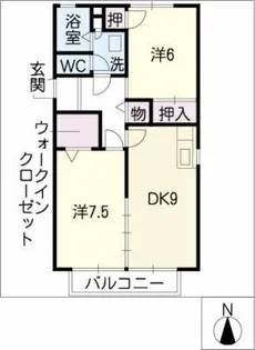 ソレイユ【2階】の間取り