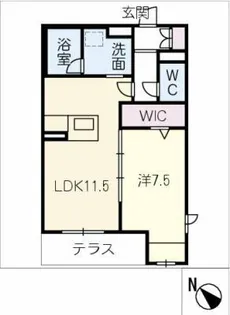 ユイマールⅢ【2階】の間取り