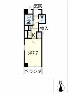 Mark CREA【3階】の間取り