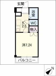 TKハイツⅠ【2階】の間取り