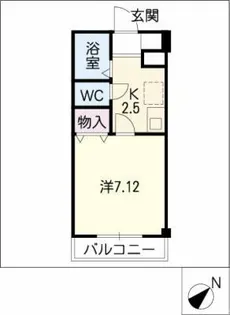 TKハイツⅡ【2階】の間取り