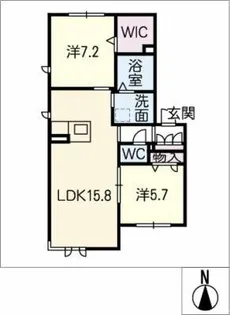 サンジョア【1階】の間取り