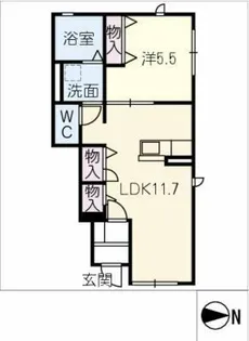 ソラリスステージ【1階】の間取り