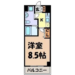 ASレジデンス上前津【9階】の間取り