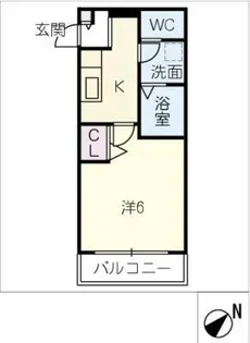 LECOCON知立【3階】の間取り
