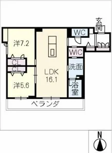 春和景明【1階】の間取り