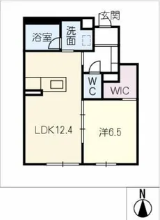 エバンジェリスト【1階】の間取り
