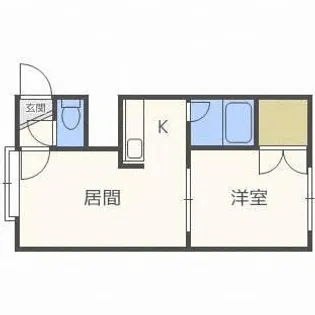 Mステーション新川【3階】の間取り