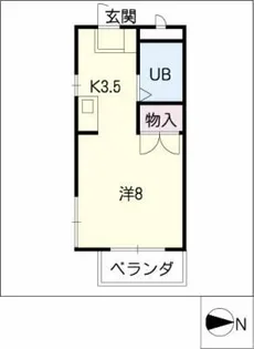 ラ・キャッスルナゴヤ【4階】の間取り
