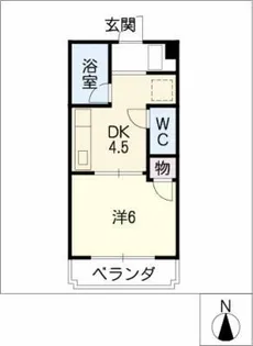 ファミール藤【3階】の間取り