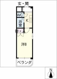 STUDIOグランペール【2階】の間取り