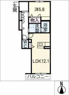 クラス【2階】の間取り
