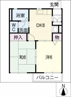 PASCAL松本【1階】の間取り