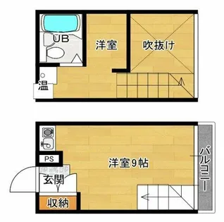 スマイルⅢ番館【18号室】の間取り