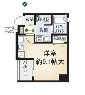 カーサヴィヴァーチェ【5階】の間取り