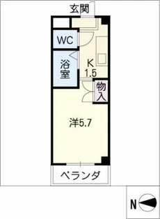 アンジェリーク188【3階】の間取り