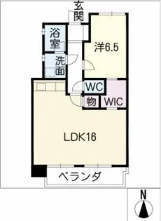パークグリーン長久手【6階】の間取り
