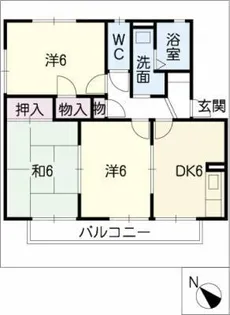 コンフォート【1階】の間取り