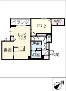 HIGH LINE PARK A【4階】の間取り