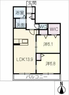 HEIM MAISON庄内通駅東 D棟【3階】の間取り