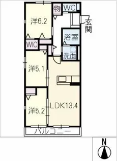 HEIM MAISON庄内通駅東 D棟【3階】の間取り