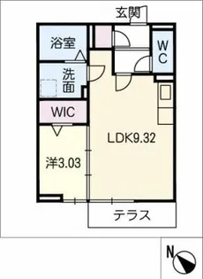 ポモドーロⅣ【1階】の間取り