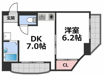ゆずり葉【6階】の間取り