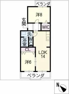 ドエール山本【3階】の間取り