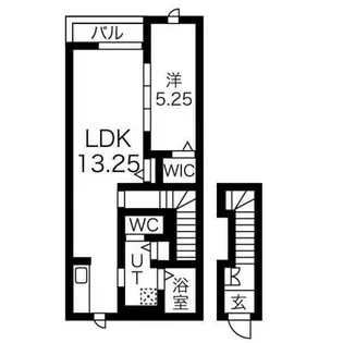 元町ハウス【2階】の間取り