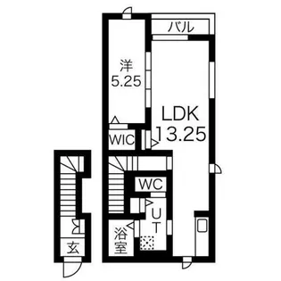 元町ハウス【2階】の間取り