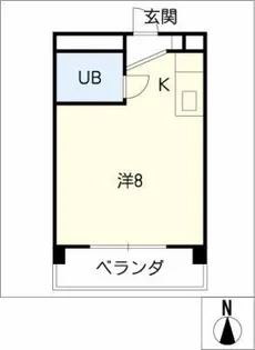 サンライフ堂坂A棟【3階】の間取り