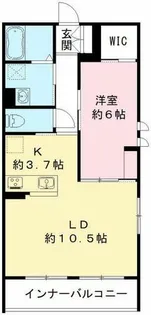 ティーメゾン グリシーヌ S棟【1階】の間取り