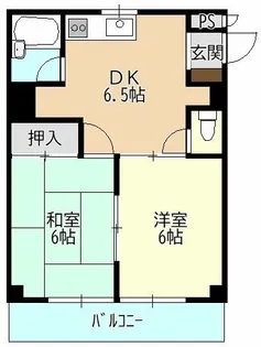マイノーラ町北【3階】の間取り