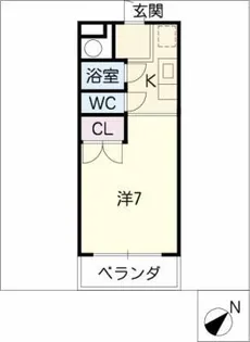 アーバンマルミ【3階】の間取り