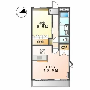 アイリス大鐘【1階】の間取り