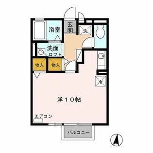 パーク柱【2階】の間取り