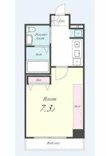 セイワパレス堂島シティ【2階】の間取り